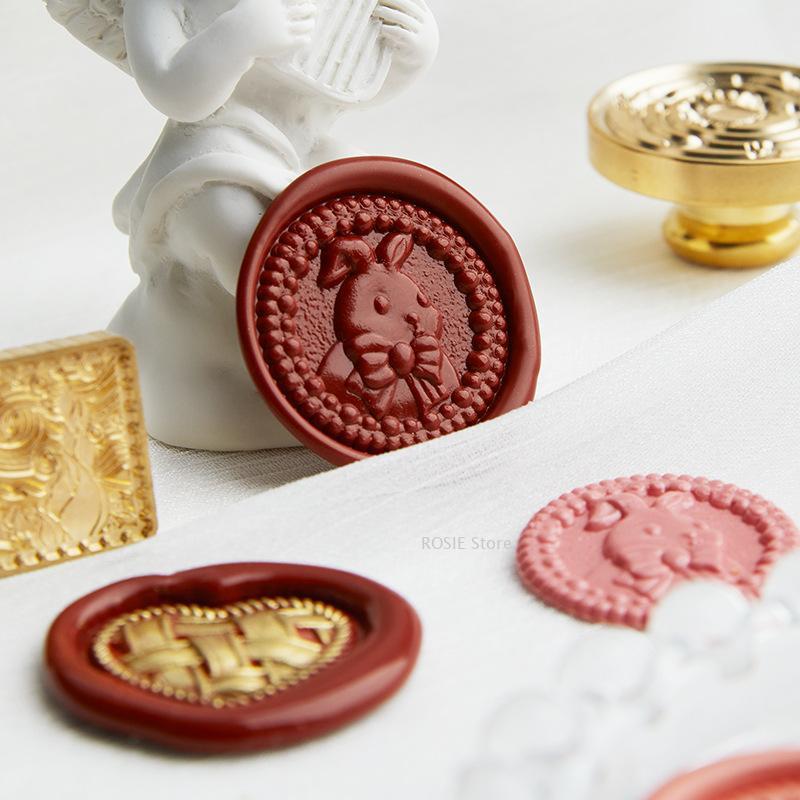 Wax Seal Stamp Kit - ตราประทับขี้ผึ้งมนุษย์ต่างดาวสำหรับงานแต่งงานแบบทำมือปั๊มอุปกรณ์งานประดิษฐ์สำหรับสมุดติดรูปเครื่องมือในการทำแสตมป์