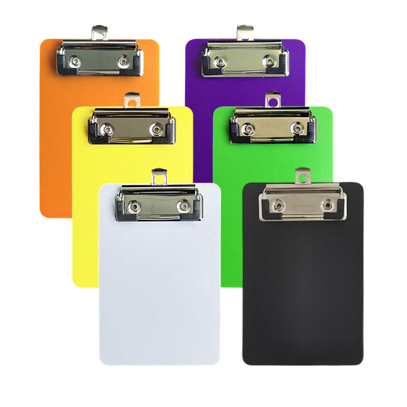 Is Stationery Office Supply - A7 คลิปบอร์ดขนาดเล็กแบบพกพา ออแกไนเซอร์ ที่ใส่โน้ตพลาสติกแบบแขวนได้ อุปกรณ์สำนักงาน อุปกรณ์การเรียน