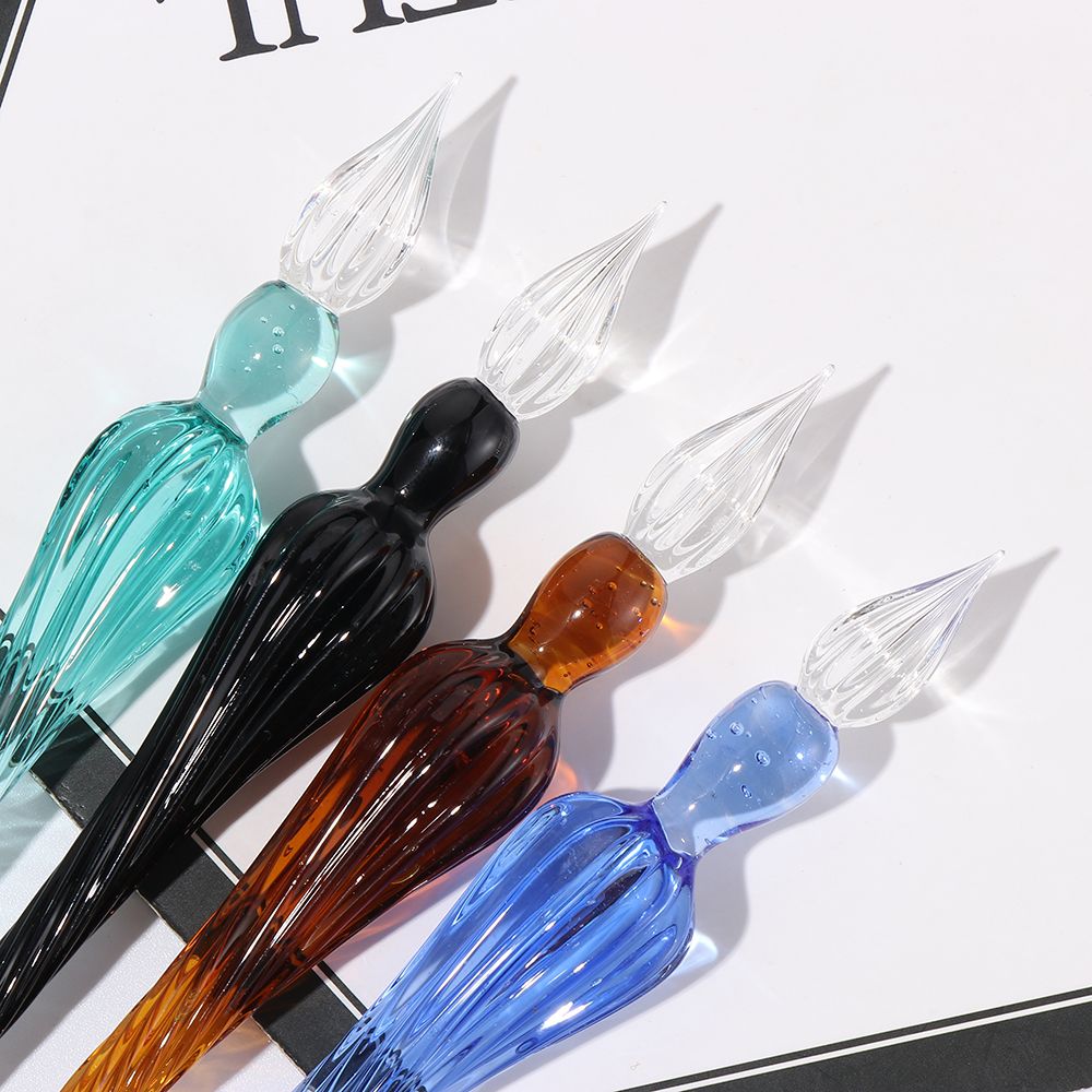 1ชิ้นปากกาหมึกพิมพ์ลายตัวอักษร - Fountain Pen Ink บทวิจารณ์และราคา