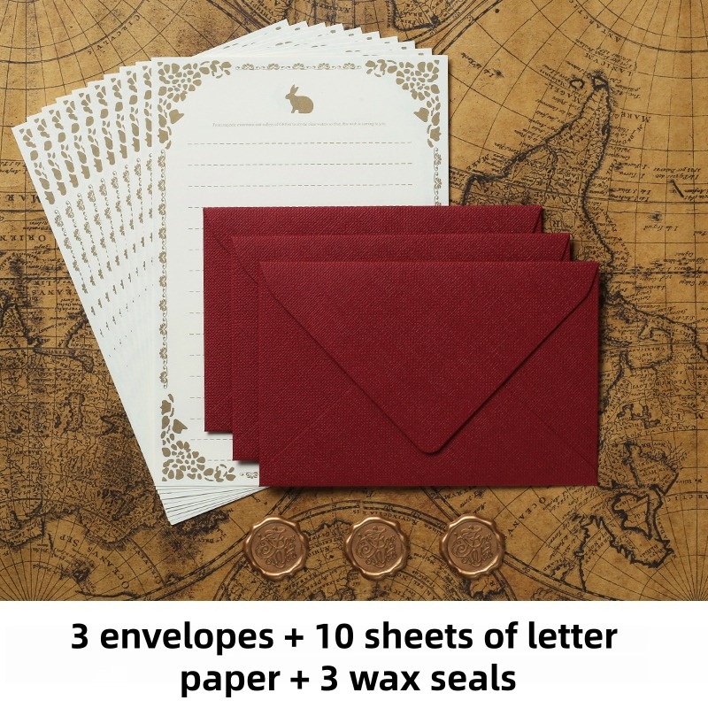 16 ชิ้น/ชุด ซองจดหมายผ้าลินินว - Wax Seal Stamp Kit บทวิจารณ์และราคา