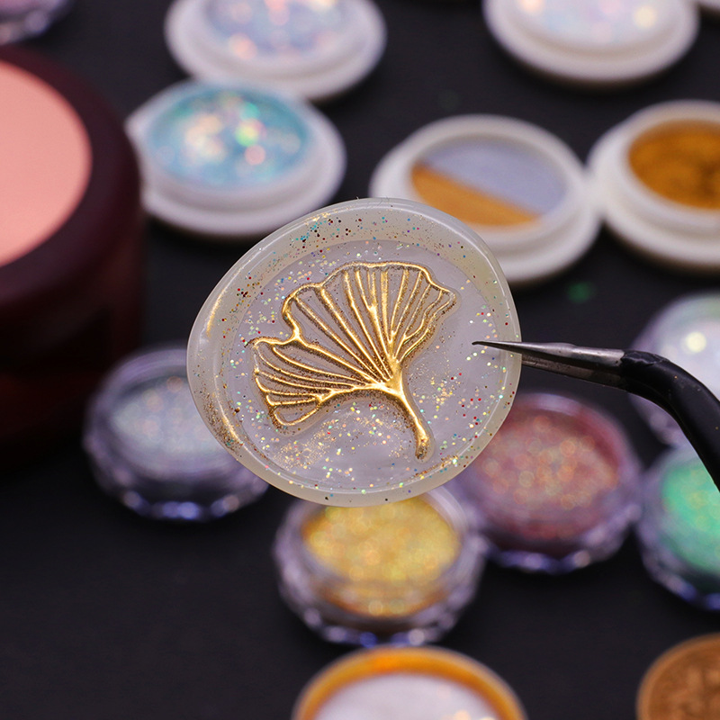 18สีทองขี้ผึ้งตราประทับแป้งครี - Wax Seal Stamp Kit บทวิจารณ์และราคา