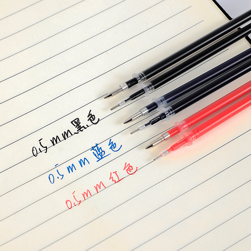 0.38/0.5 มม.ปากกาเจลเติมหมึกสี - Gel Ink Pen Set บทวิจารณ์และราคา