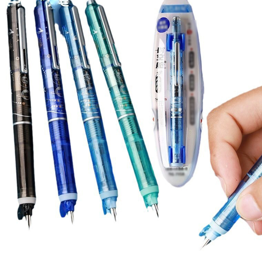 ปากกาหมึกซึมแบบกดสีน้ำเงิน พร้ - Fountain Pen Ink บทวิจารณ์และราคา