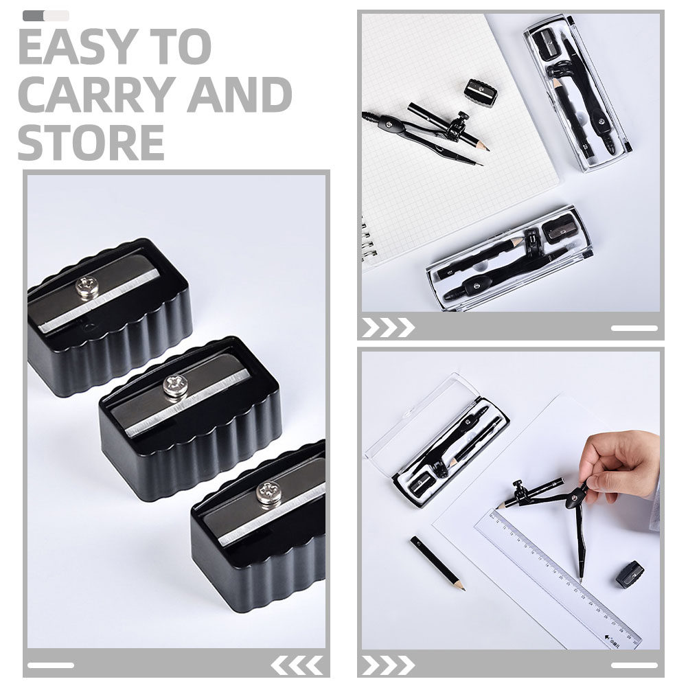 ชุดวงเวียนเรขาคณิตแข็งแรง 1 ชุ - Compass Geometry Set บทวิจารณ์และราคา