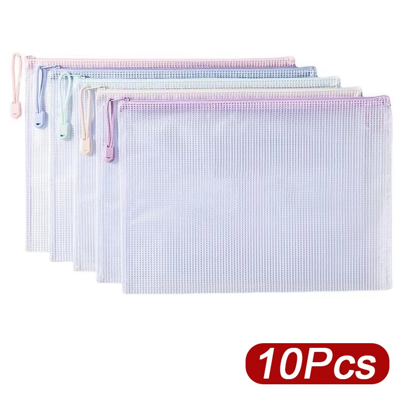 5-30 ชิ้นถุงตาข่ายซิป A4/A5 ถุ - Is Stationery Office Supply บทวิจารณ์และราคา