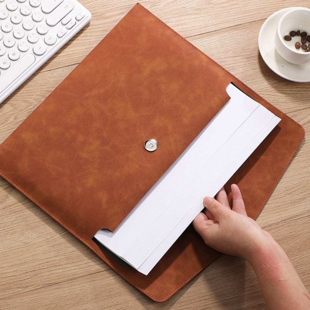 กระเป๋าใส่เอกสารหนัง PU แฟ้มเก - Is Stationery Office Supply บทวิจารณ์และราคา